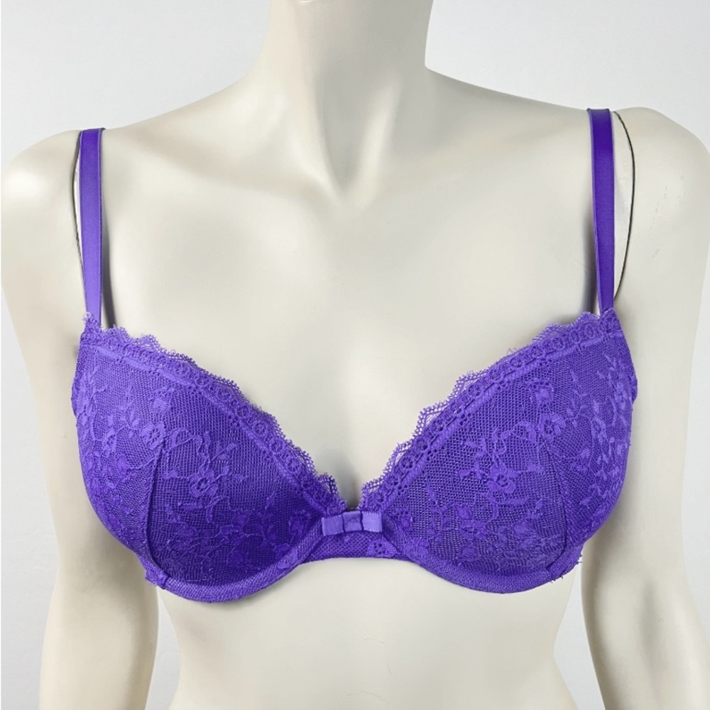 GapBody Purple‎ Lace Favorite Uplift Bra